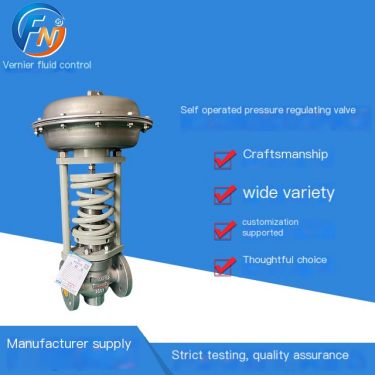 Funi Fluid A Self Operated Pressure Regulating Valve Professional Manufacturer Professional Valve Quality Assurance