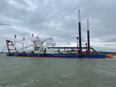 Dingke cutter suction dredger environmental protection dredger with high rejection efficiency and multiple optional models