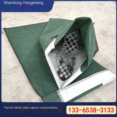 Ecological Bag Landscape Slope Protection River Management Slope Protection Grass Seed Greening Effect is Good