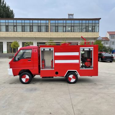 Electric fire truck, firefighting and rescue patrol vehicle, emergency sprinkler dual-purpose vehicle, flexible and maneuverable