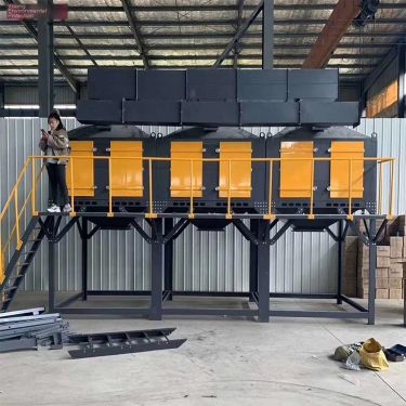 Catalytic combustion RCO catalytic combustion equipment device spray booth industrial waste gas catalytic combustion integrated