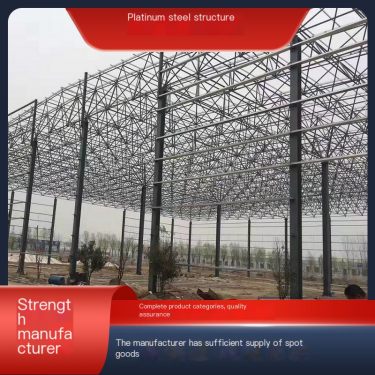 Manufacturer of large-span and strong impact resistance roof of Platinum Steel Structure Grid Project