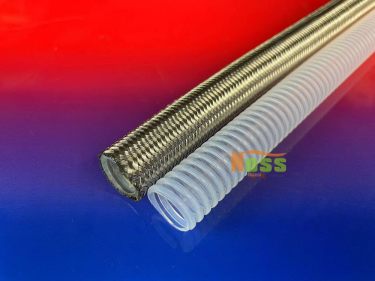 PTFE corrugated pipe liquid cooling server liquid flow pipe energy storage pipe mining machine cooling pipe acid and alkali resi