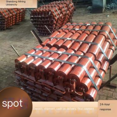 Spiral idler parallel three series unpowered operation smooth, wear-resistant, durable, and long service life