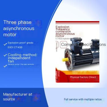 Kende CT4 Variable Frequency Explosion proof Motor Full Copper Core Three Phase Asynchronous Motor Warranty for One Year