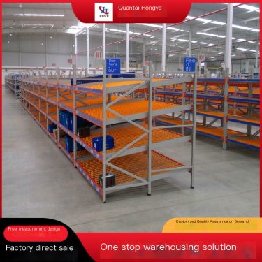 Beam style storage light, medium, and heavy metal fluent bar style fluent bar material rack Lean pipe rack fluent rack