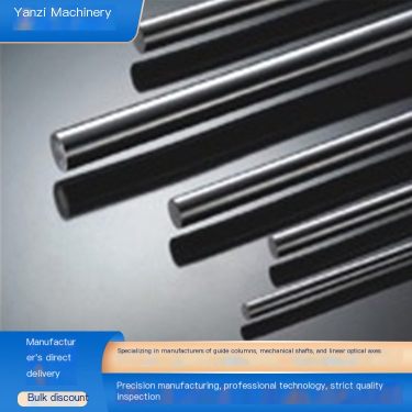 Yanzi Machinery Linear Optical Axis Precision Chrome Plated Shaft Corrosion Resistant Stainless Steel Piston Rod Customization
