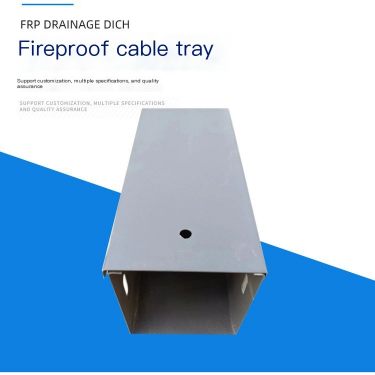 Zhongjian Control Cable Tray Wholesale 100 100 Tray Fireproof Spray Coating Metal Galvanized Wiring Tray