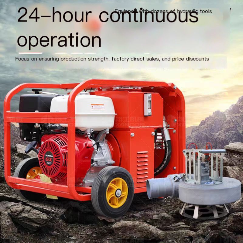 Small Mobile Hydraulic Power Station Outdoor Construction Power Output Station Flood Control and Drainage Power Pump Station