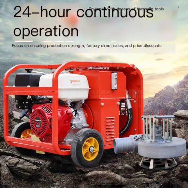 Small Mobile Hydraulic Power Station Outdoor Construction Power Output Station Flood Control and Drainage Power Pump Station
