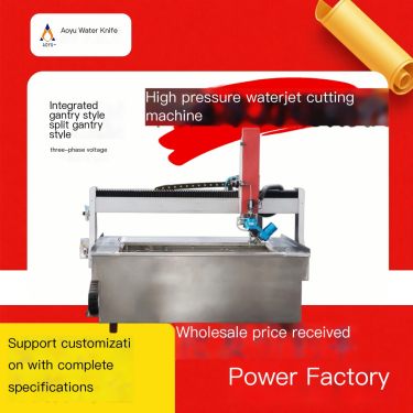 Aoyu High Pressure Water Knife Cutting Machine Control Accuracy ± 0.02mm Source Factory Support Customization