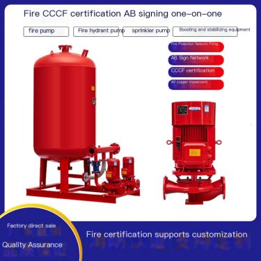 XBD fire pump complete set of high lift pressurized and stabilized sprinkler fire hydrants 22 /30 /37/45 /55 /75KW