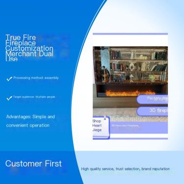 Yipai True Fire Fireplace Customization True Fire Wood Firing Fireplace Manufacturer and Merchant Dual use Indoor and Outdoor Un
