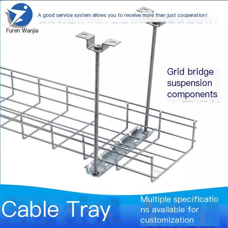 Grid bridge manufacturers support customized hollow basket bridge data center bridge
