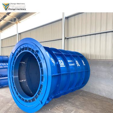Cement pipe mold prefabricated pipe forming lightweight design easy to operate and reinforced with reinforcement ribs Zhongyi Ma