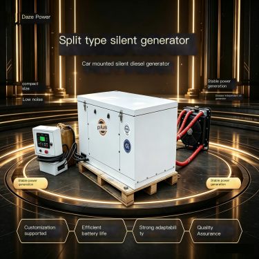 Four cylinder water-cooled Yangma power 20KW split type diesel generator vehicle external control panel remote control
