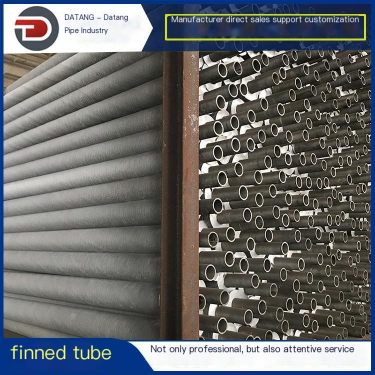 Datang Pipe Industry has complete specifications for corrosion-resistant high-frequency welded 304 stainless steel finned tubes