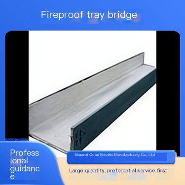 Fireproof tray type bridge is fire-resistant, flame-retardant, and corrosion-resistant, suitable for laying power cables