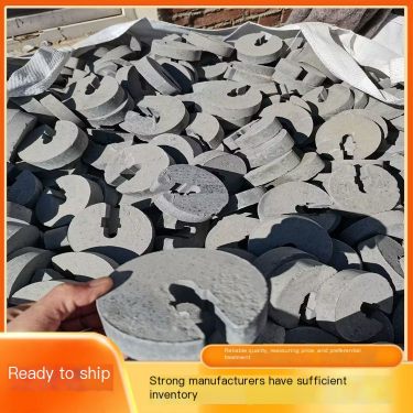 Manufacturer of concrete round cake cushion blocks directly supplies material with a sound absorption coefficient of 25 and hard