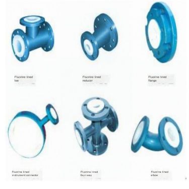 Fluorine lined pipe fittings, anti-corrosion, durable, customized, merchant service, professional after-sales improvement
