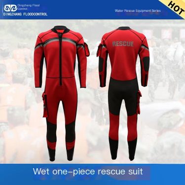 Dingzhang Dayu brand wet water rescue suit with multi-layer chloroprene rubber material emergency rescue equipment report comple