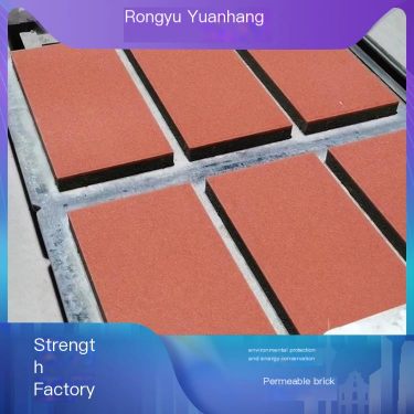 Imitation stone permeable brick manufacturer ships courtyard garden Rongyu Yuanhang corrosion-resistant