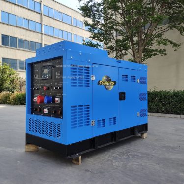 Dazhe Power 400A Diesel Generator Welding Machine Single phase Three phase Universal Oilfield Pipeline Mine Welding Speed Fast