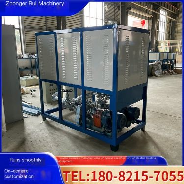 High precision temperature control and customized processing of electric thermal oil furnace in Zhong'enrui Asphalt Mixing Plant
