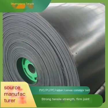 Shuangxiong Tengda Rubber Conveyor Belt has a long service life and is resistant to burning for home delivery nationwide