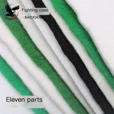 White polyester fiber long filament geotextile reinforced anti filter dust-proof cloth, road maintenance waterproof short silk c