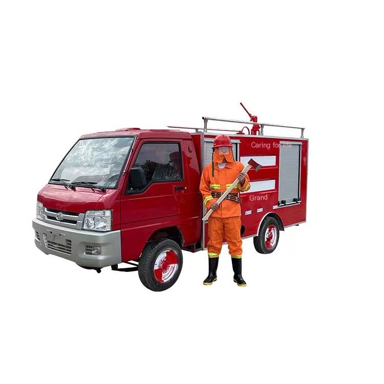 Zhongyun Wei brand electric fire truck 2-ton small rescue fire extinguishing train supports nationwide shipment