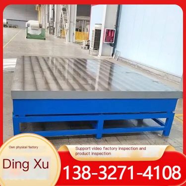 Cast iron welding platform welder fitter marking inspection flat welding assembly machine test bench