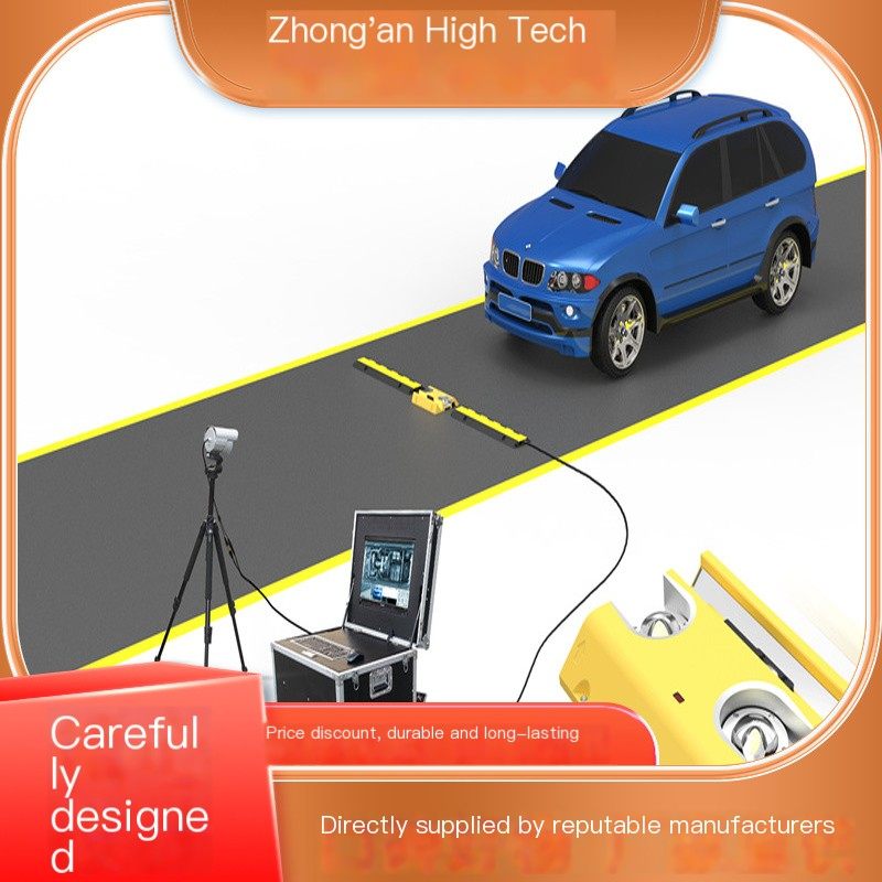 High Resolution Data Security and Traceability of Zhong'an High tech Vehicle Bottom Video Detector Exhibition