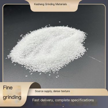 Kesheng Grinding White Corundum Particle Size Sand 54 Mesh High Hardness Wear Resistance Strong Material Selection High Quality