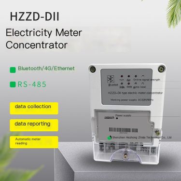 HeZhongZhiDa Remote Meter Reading HZZD-DII Bluetooth Smart Meter Concentrator (Ethernet)