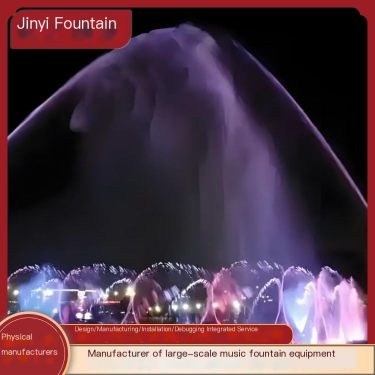 Jinyi Music Fountain Project has excellent craftsmanship, smooth operation, diverse shapes, and quality assurance