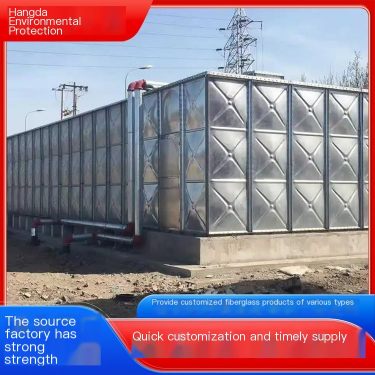 Stainless steel water tank welding assembly splicing assembly can be customized for on-site installation