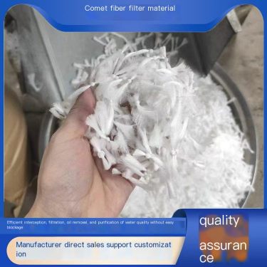Haoxin 863 Comet Fiber Filter Material D-type Filter for Effective Oil Removal and Wastewater Interception