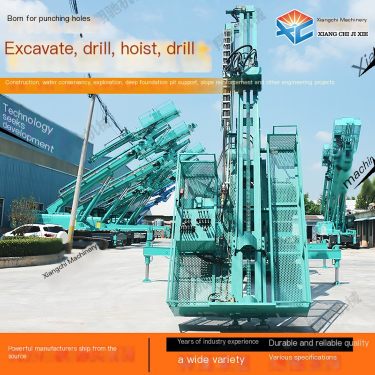Xiangchi Crane Modified Slope Protection Drilling Machine Hydraulic Deep Foundation Pit Support Crane Modified Drilling Machine