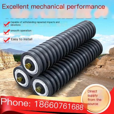 rubber buffer idler wear resistance parallel shock absorption cleaning special-shaped processing customization