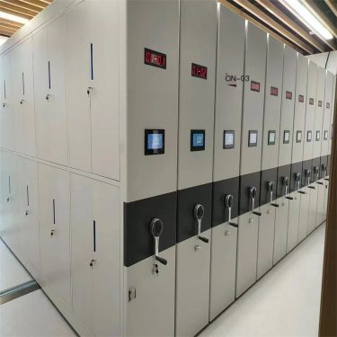 Intelligent Dense Cabinet, Intelligent Archive Room Construction, Electric Data Archive Dense Rack Free Design and Drawing