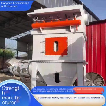 Side mounted filter cartridge dust collector Horizontal insertion oblique insertion filter cartridge dust bag dust collector