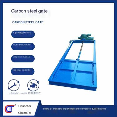 Wholesale customization of manual electric stainless steel carbon steel material channel gate sewage drainage integrated gate va