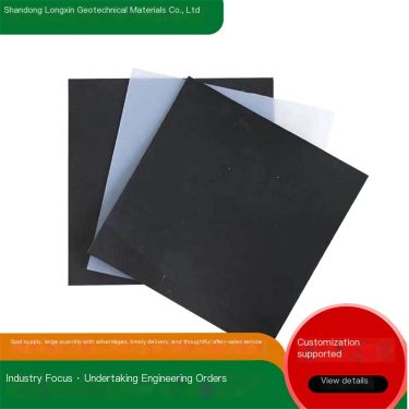Longxin Composite Geomembrane Landfill Site Anti seepage Two Cloth and One Membrane Cash on Delivery