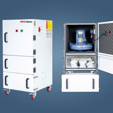 Bag Spring Machine Dust Collector Small Grinding Machine Dust Collection Vacuum Cleaner JC1500 Bag Dust Removal Equipment