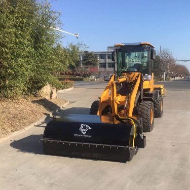 Asia Europe Heavy Industry Forklift Sweeper Loader to Sweeper Small Mixing Plant Road Sweeper X936 Type