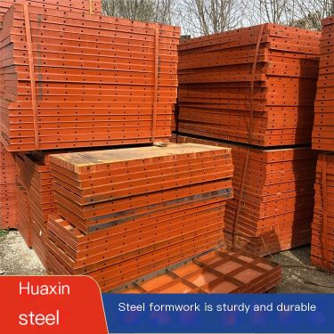 Steel Template Rental Flat Combination Used for Construction Sites with Durable and Flatness High Huaxin Steel Y03