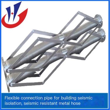 Low pressure pipeline isolation flexible connection crossing isolation layer DN50 diameter ventilation system duct FG unidirecti