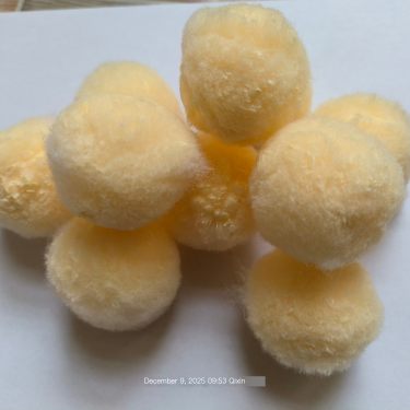 Modified fiber ball filter material for oil-water separation in Qixin Oilfield wastewater filtration is easy to backwash