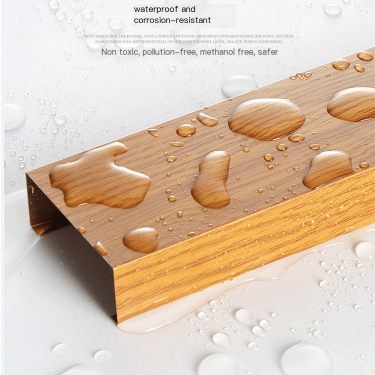 Solid color aluminum square tube color can be customized for use in shopping mall office exhibition halls Xiangjie